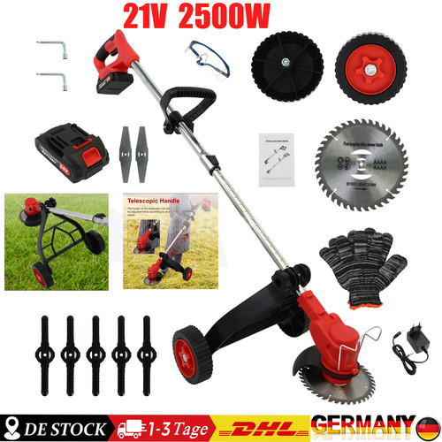 Akku rasentrimmer mit - 1, &