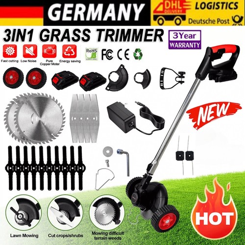 1800w akku rasentrimmer mit - akku,