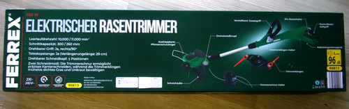 Elektro rasentrimmer ferrex - elektro, rasentrimmer,