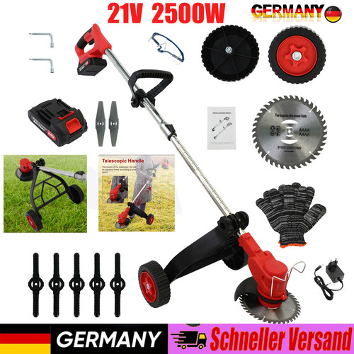 Akku rasentrimmer 2500w - mit, 1