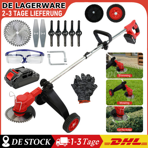 2500w akku rasentrimmer mit - akku,