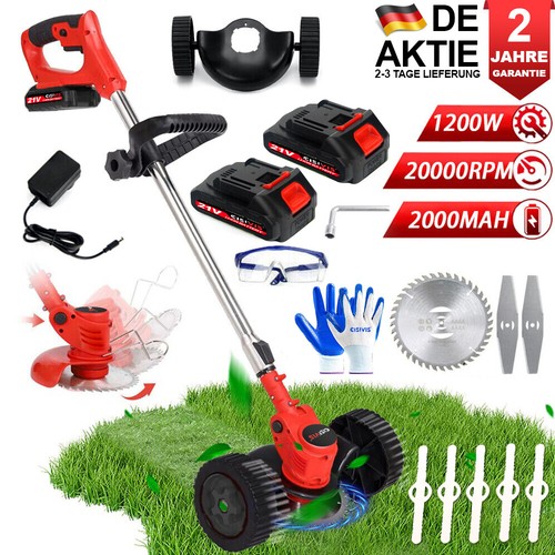 Elektro akku rasentrimmer mit - elektro,