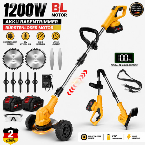 21v elektro akku rasentrimmer - elektro, akku-rasentrimmer