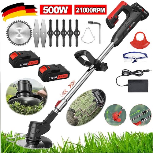 500w elektro akku - 500w, akku-rasentrimmer
