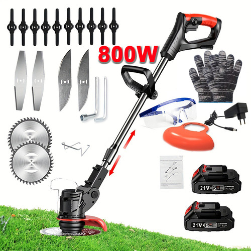 800w elektro akku rasentrimmer - 800w,