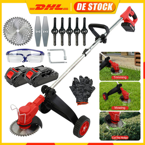 2500w akku rasentrimmer mit - akku,