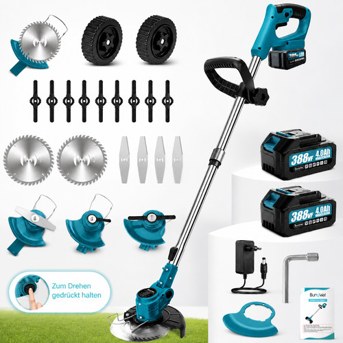 21v akku rasentrimmer elektro - 21v,
