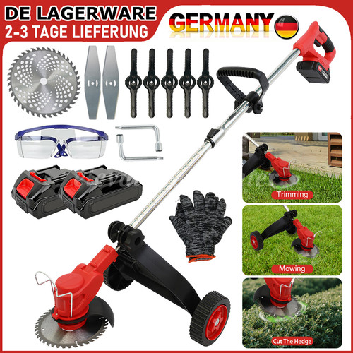 2500w akku rasentrimmer mit - rasentrimmer,