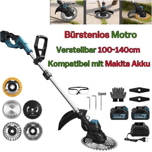 980w elektro rasentrimmer akku - elektro,