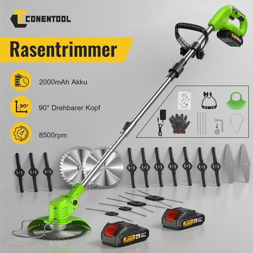 1800w akku rasentrimmer - 1800w,