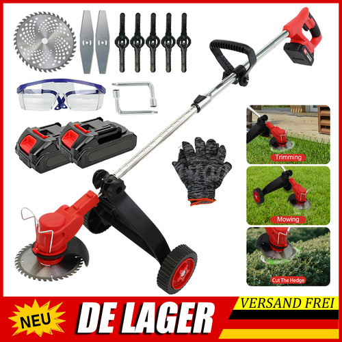 2500w akku rasentrimmer mit - 2500w,